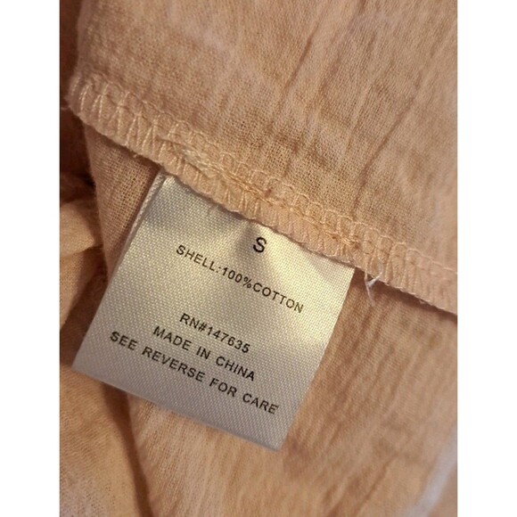 Romeo & Juliet Couture Beach Tunic Dress Womens S Off Shoulder Bell Sleeves Boho - Picture 3 of 10